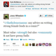 Illustration for article titled Really Joss Whedon? Really?